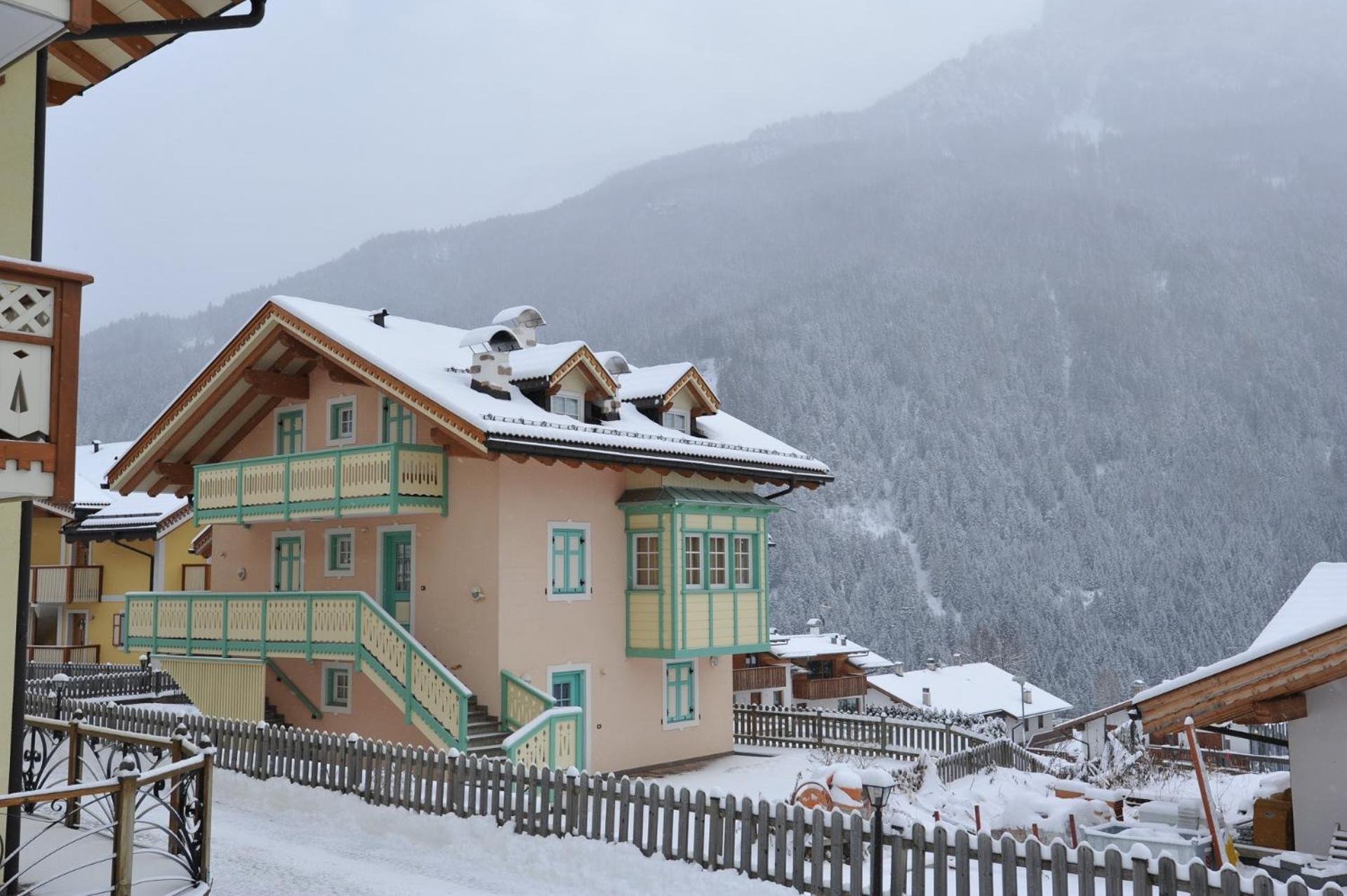 Casa Biondi Leilighet Vigo di Fassa Eksteriør bilde